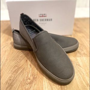 NEW in Box Ben Sherman Men’s Grey Bristol Slip On